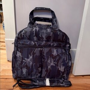 Lug Boxer 2 - Blue Camo Overnight convertible Bag